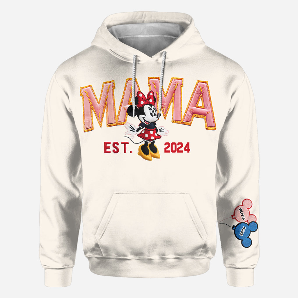 Mama - Personalized Mouse All Over Shirt