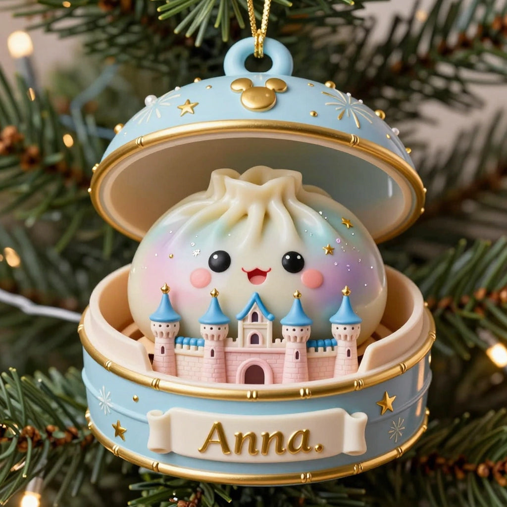 Magical Dumpling - Personalized Dream Trip Premium 3D Ornament