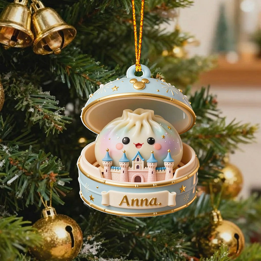 Magical Dumpling - Personalized Dream Trip Premium 3D Ornament
