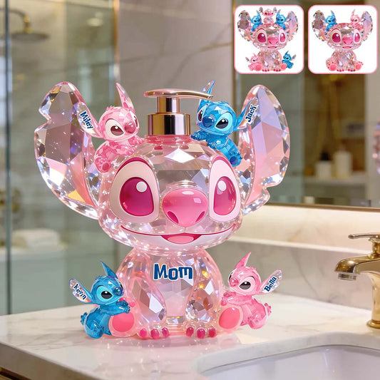 Ohana Means Family - Personalized Ohana Soap Dispenser