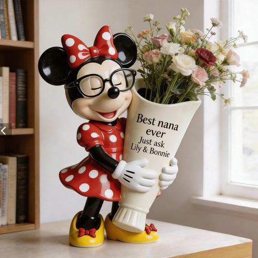 Best Mama Nana Ever - Personalized Mouse Acrylic Pot