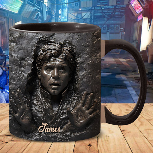 Coffee Smuggler - Personalized The Force Accent Mug