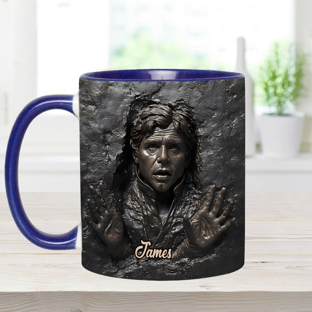 Coffee Smuggler - Personalized The Force Accent Mug