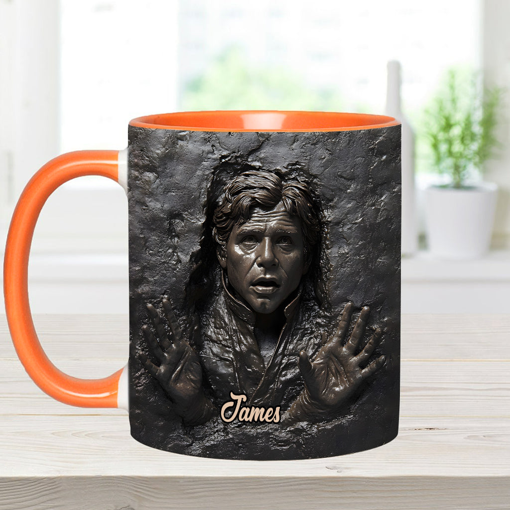 Coffee Smuggler - Personalized The Force Accent Mug