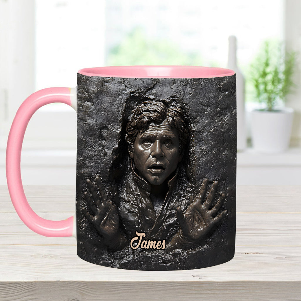 Coffee Smuggler - Personalized The Force Accent Mug