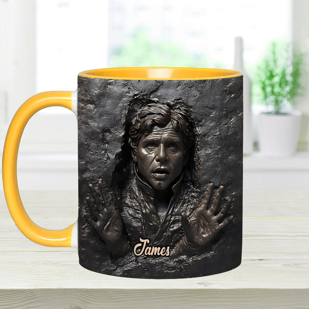 Coffee Smuggler - Personalized The Force Accent Mug