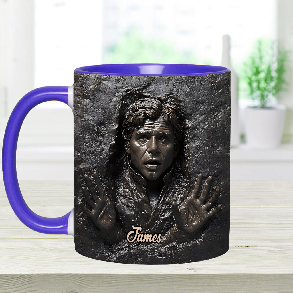 Coffee Smuggler - Personalized The Force Accent Mug