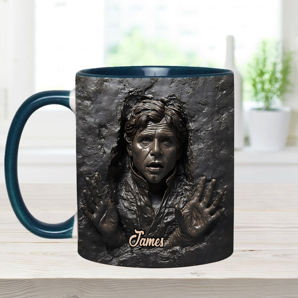 Coffee Smuggler - Personalized The Force Accent Mug