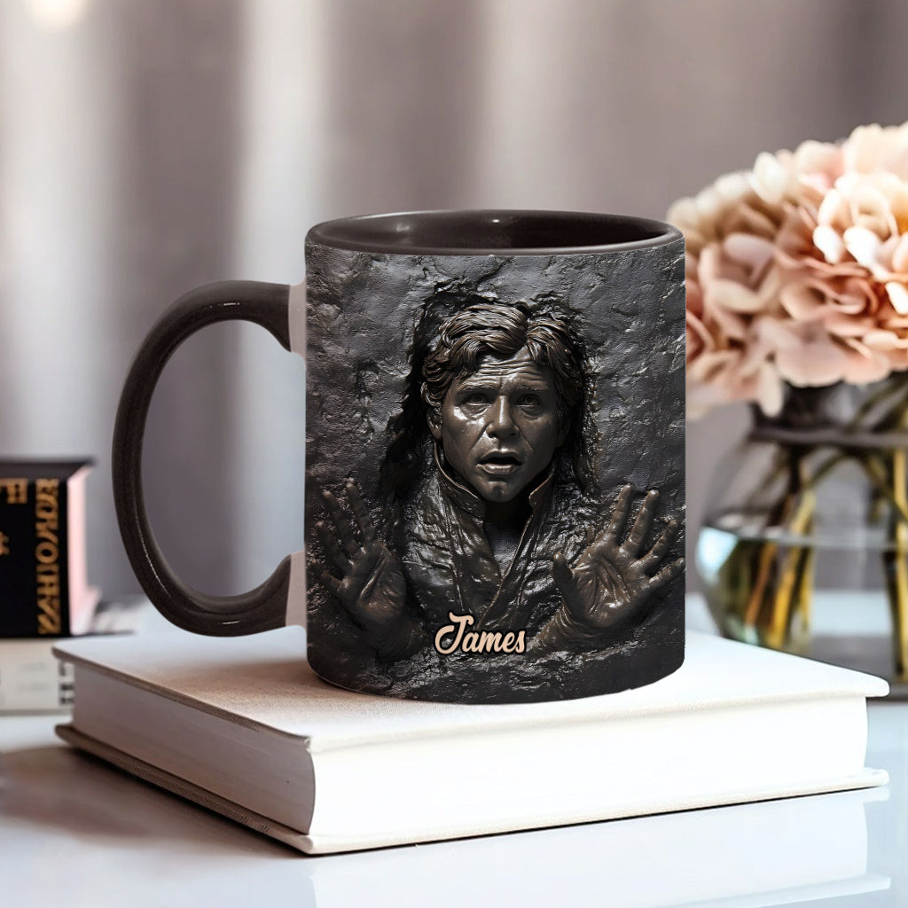 Coffee Smuggler - Personalized The Force Accent Mug