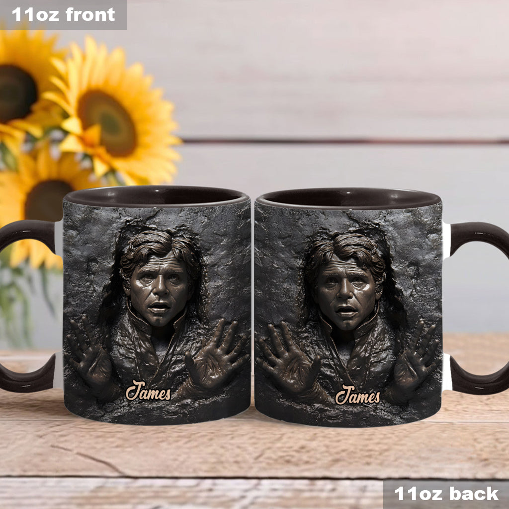 Coffee Smuggler - Personalized The Force Accent Mug