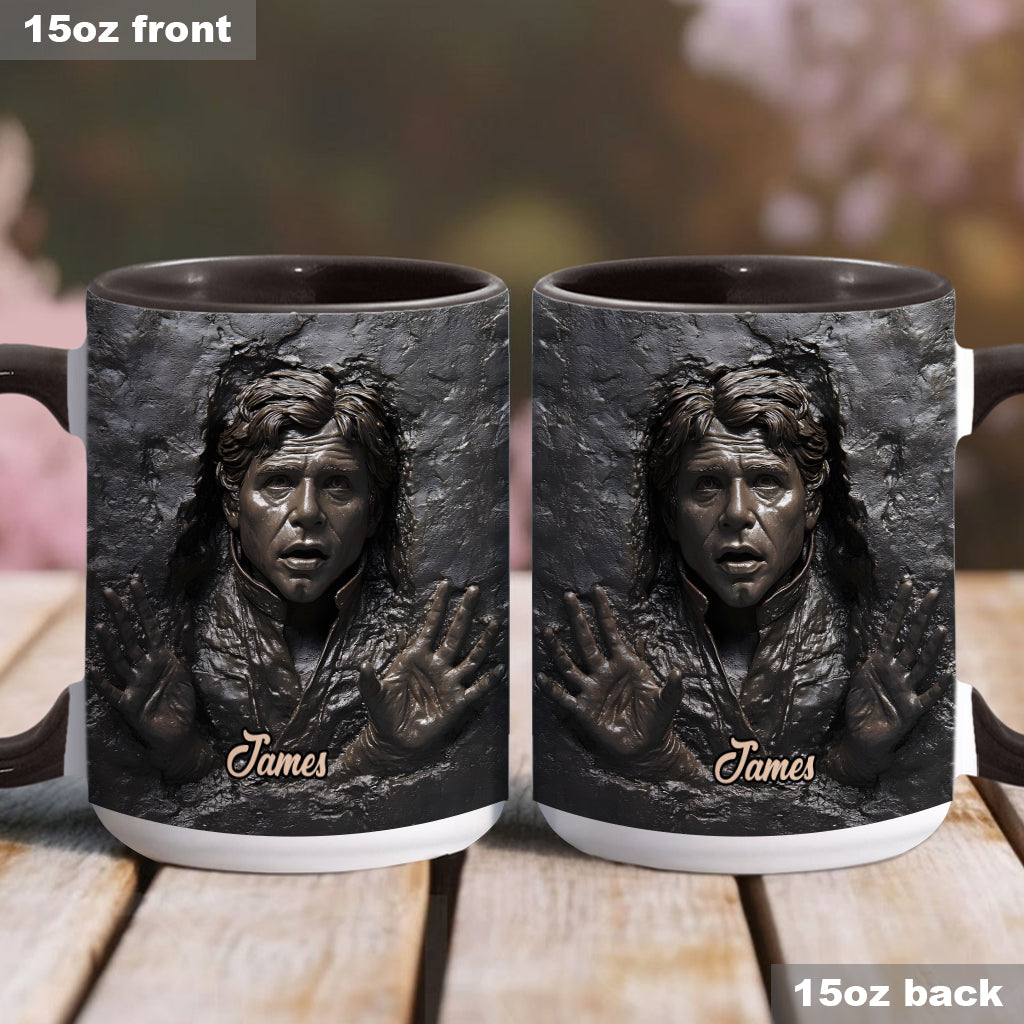 Coffee Smuggler - Personalized The Force Accent Mug