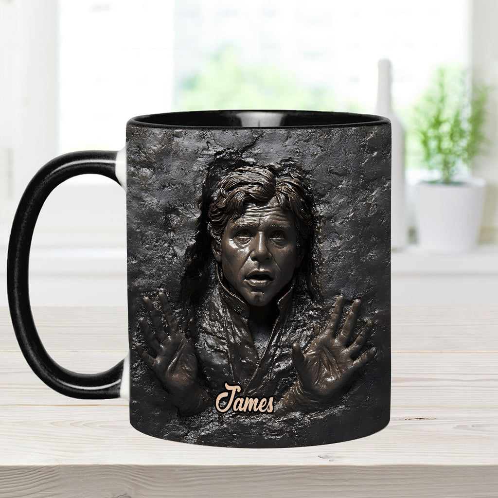 Coffee Smuggler - Personalized The Force Accent Mug