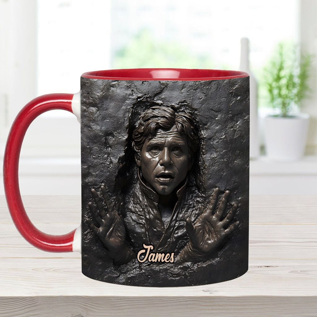 Coffee Smuggler - Personalized The Force Accent Mug