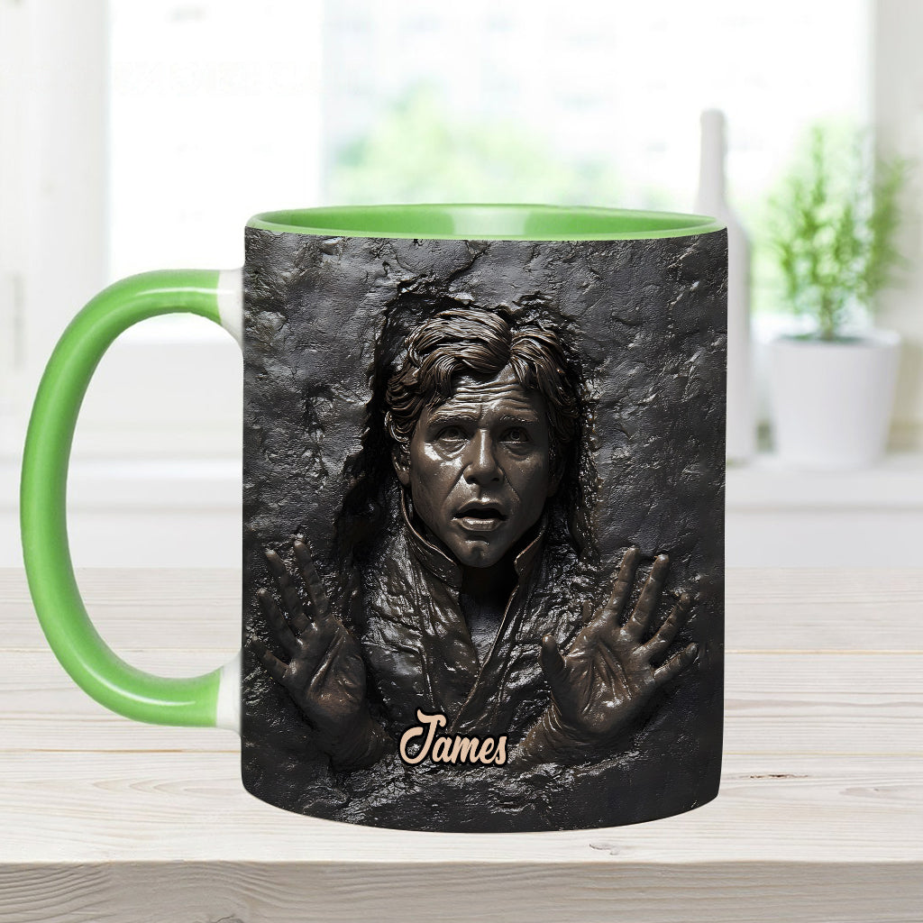 Coffee Smuggler - Personalized The Force Accent Mug