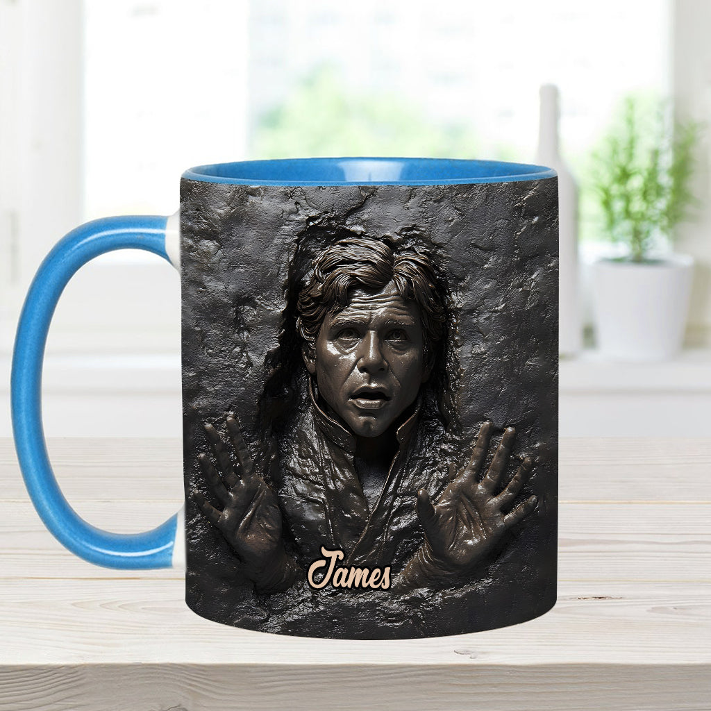 Coffee Smuggler - Personalized The Force Accent Mug