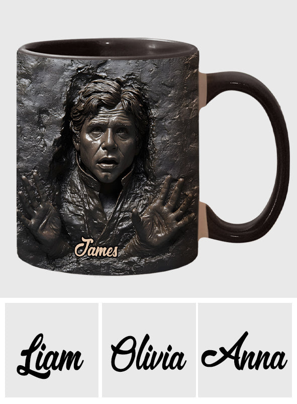 Coffee Smuggler - Personalized The Force Accent Mug