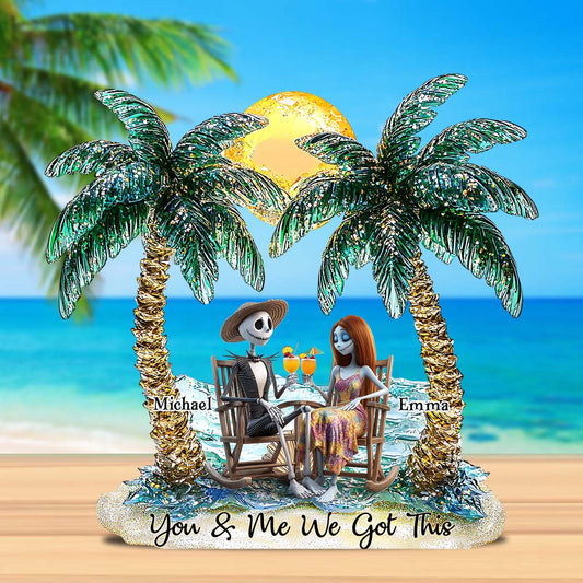 Till Death Do Us Part - Personalized Nightmare Custom Shaped Acrylic Plaque