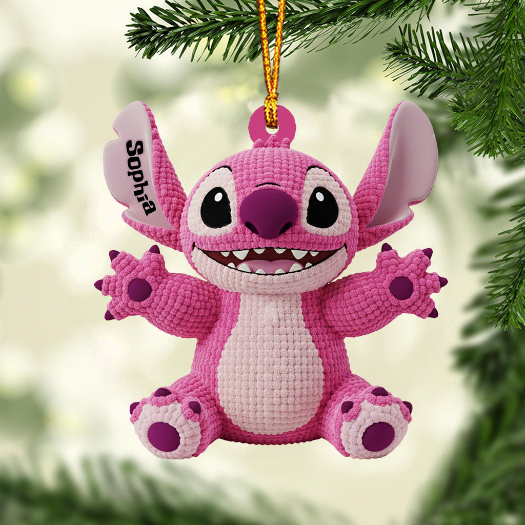 Ohana Means Family - Personalized Ohana Ornament