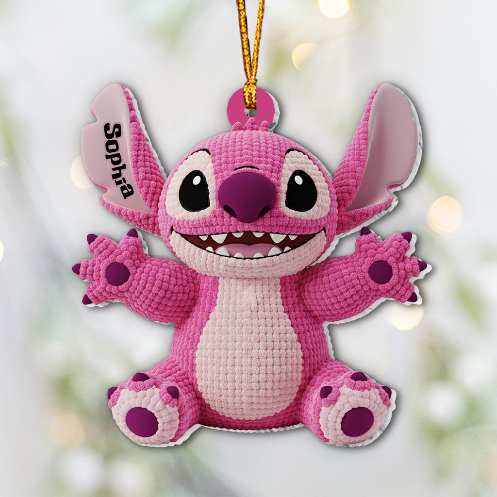 Ohana Means Family - Personalized Ohana Ornament