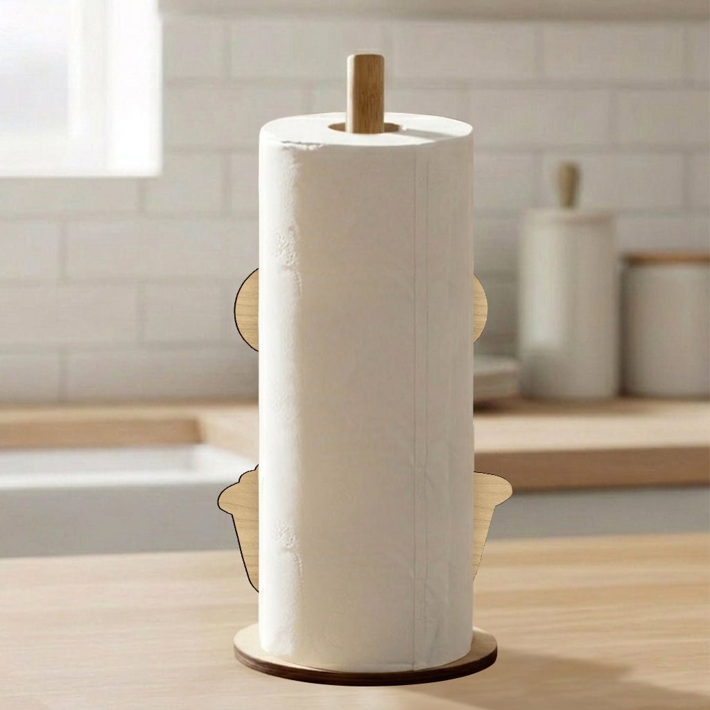 Cartoon Mouse Fan Gift - Personalized Mouse Paper Towel Stand