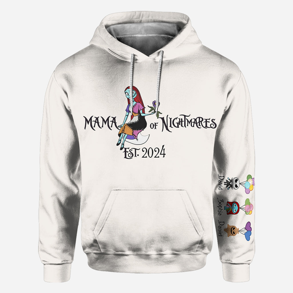 Mama Of Nightmares - Personalized Nightmare All Over Shirt