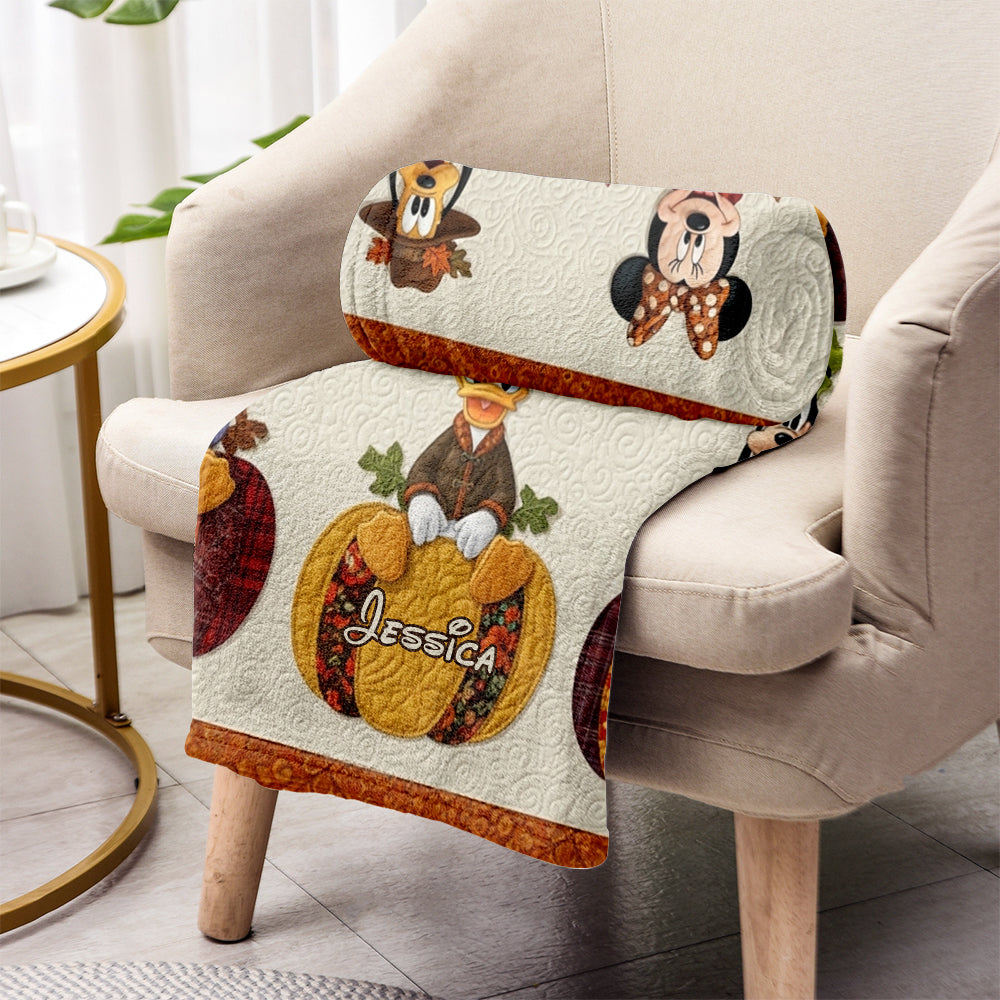 It's The Most Wonderful Time Of The Year - Personalized Mouse Blanket