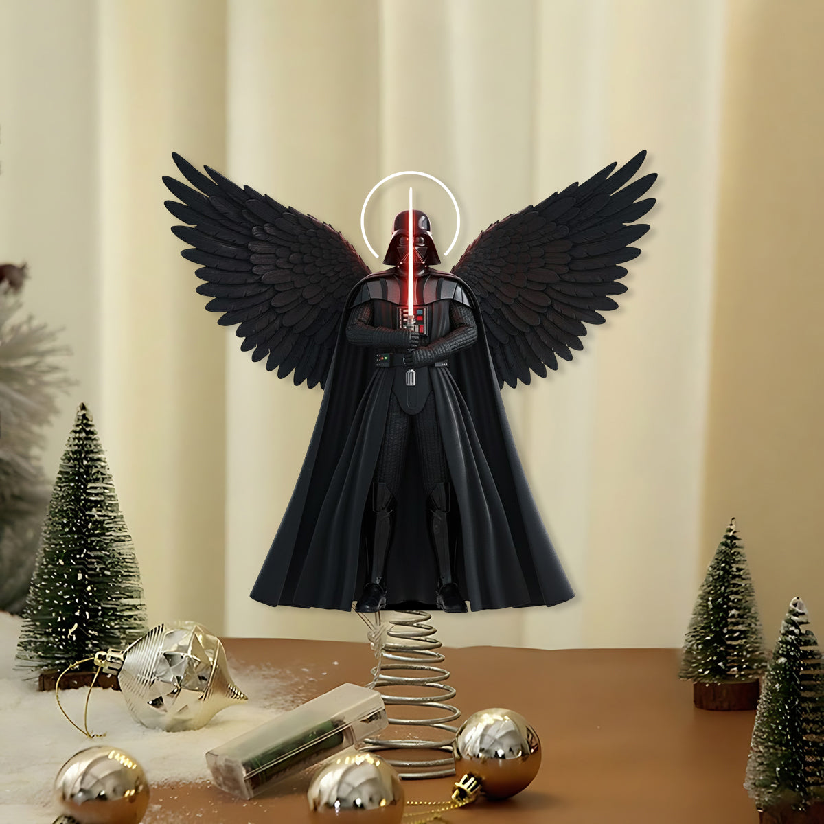 Merry Christmas - The Force LED Light Tree Topper