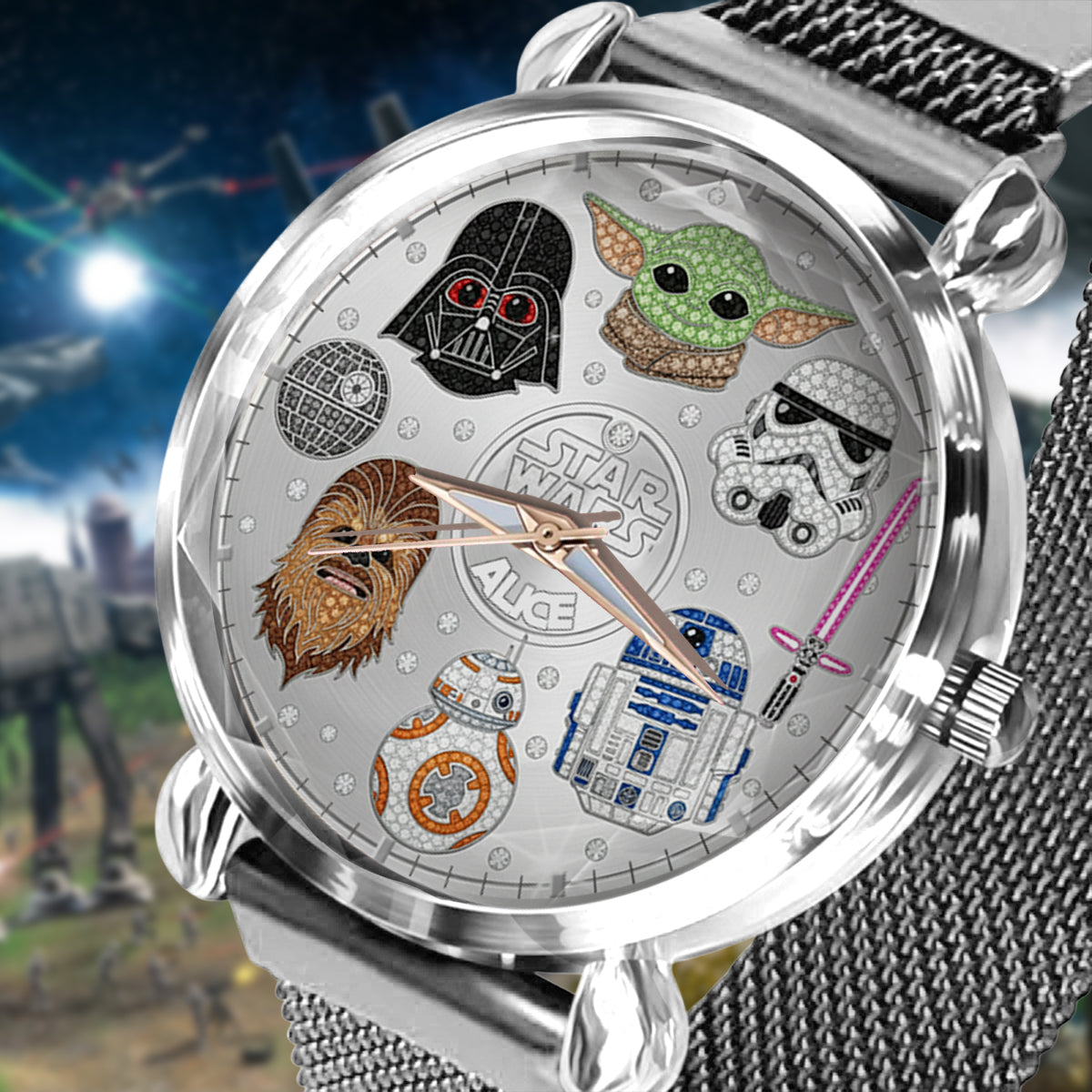The Force - Personalized The Force Women Hand Watch