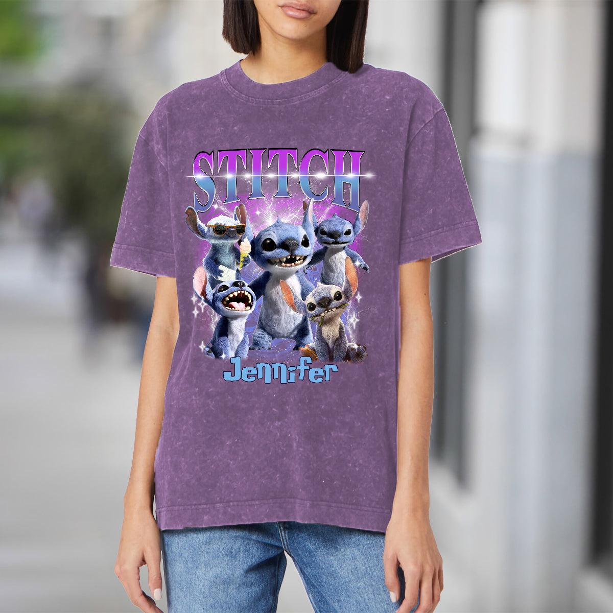 Ohana Means Family - Personalized Ohana Wash T-shirt