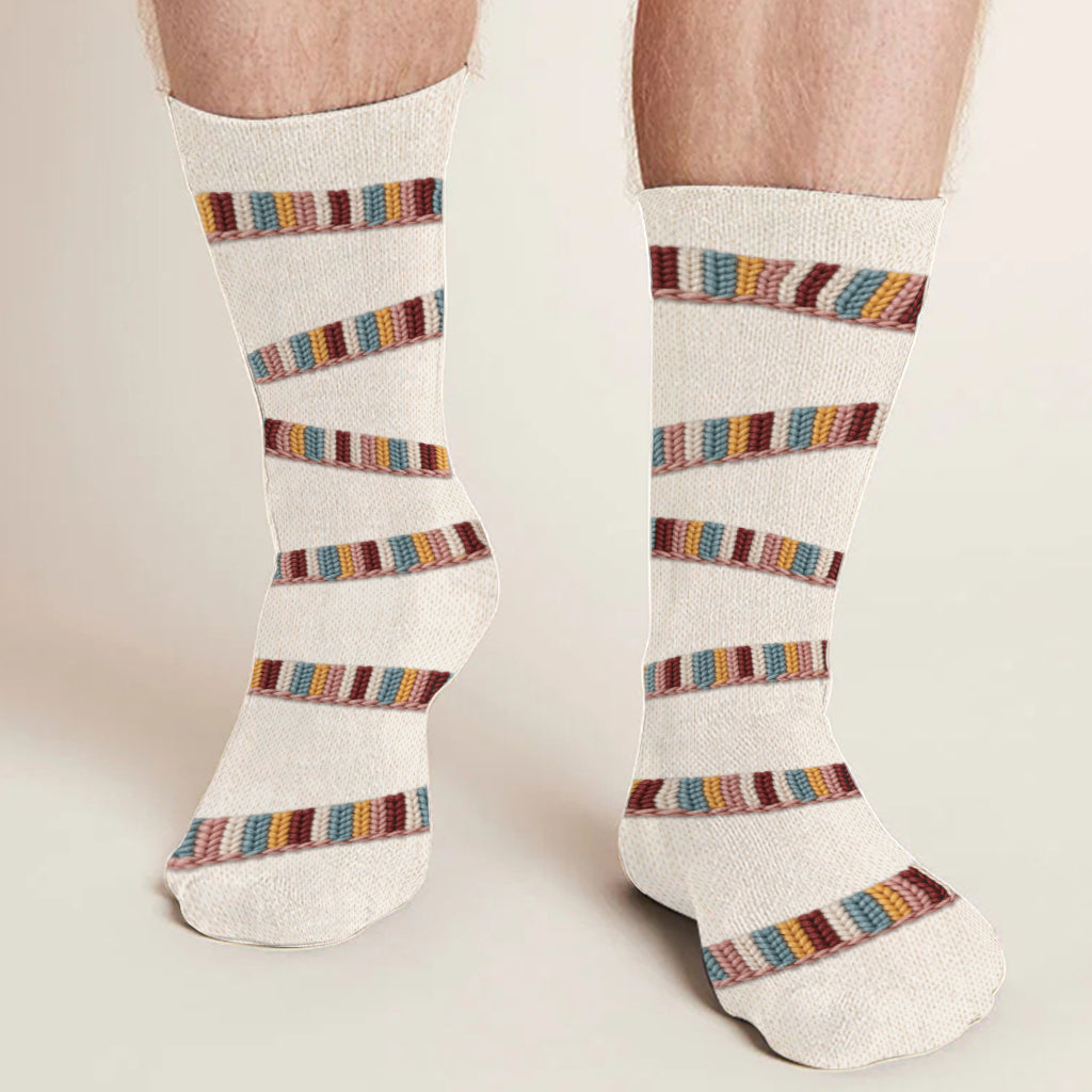Sh... I'm Crocheting - Personalized Crocheting Socks