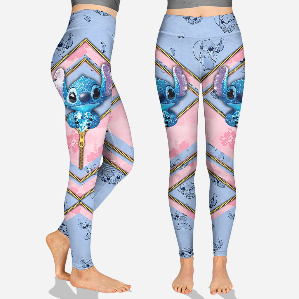 Ohana Means Family - Personalized Ohana Hoodie and Leggings