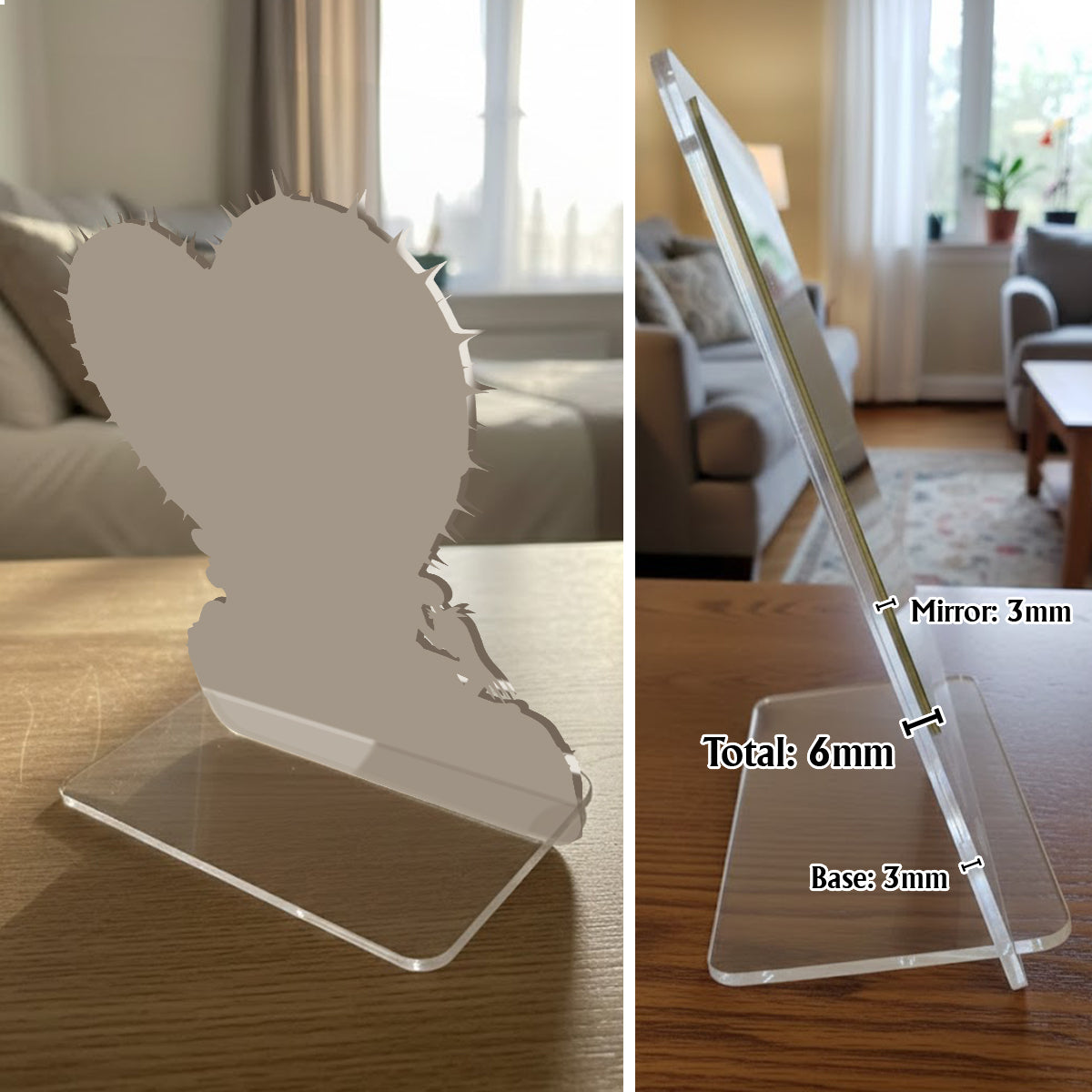Nice Butt - Personalized Nightmare Desk Mirror