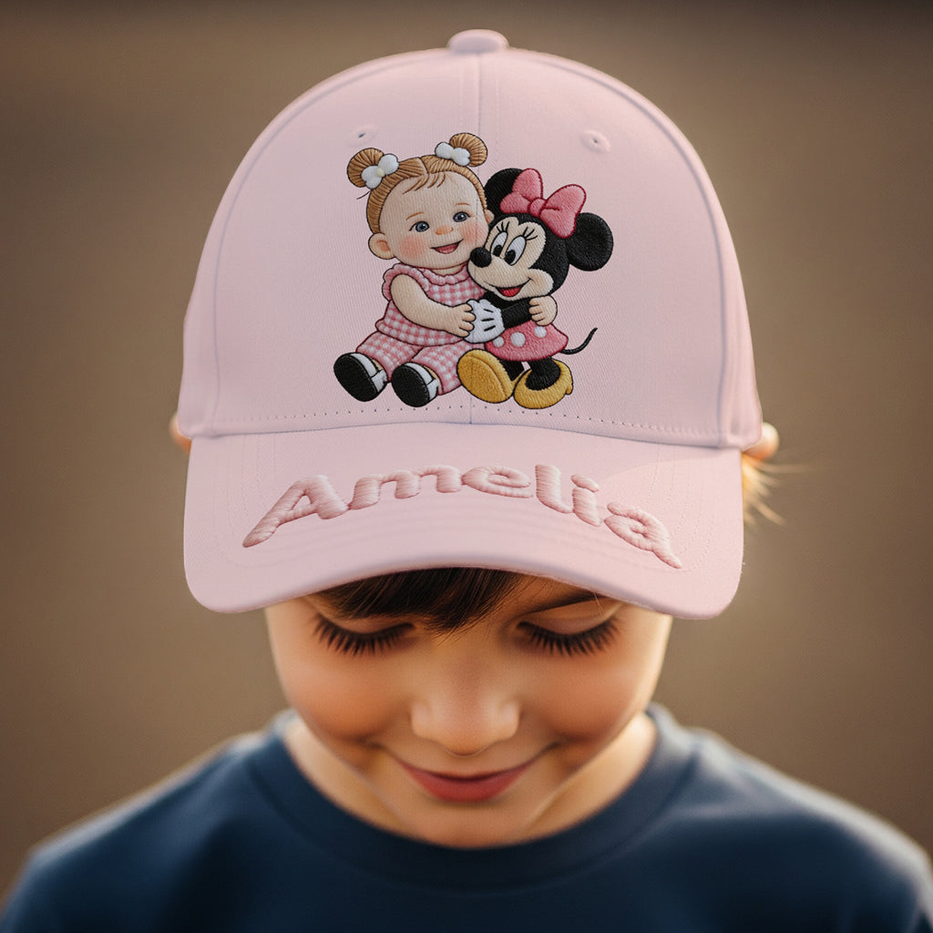 Kid Cap Custom Any Photo, Any Character - Magical Friends - Personalized Mouse Classic Cap