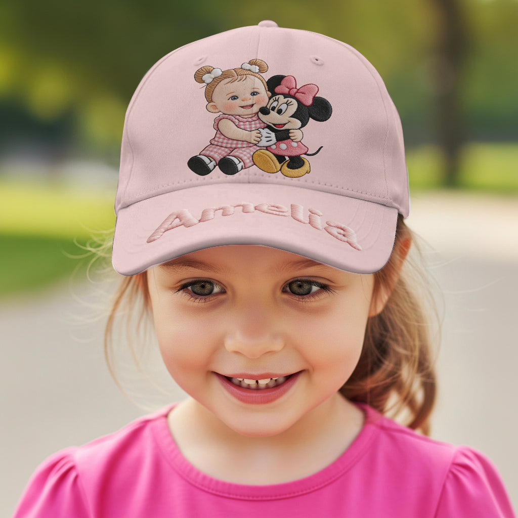 Kid Cap Custom Any Photo, Any Character - Magical Friends - Personalized Mouse Classic Cap