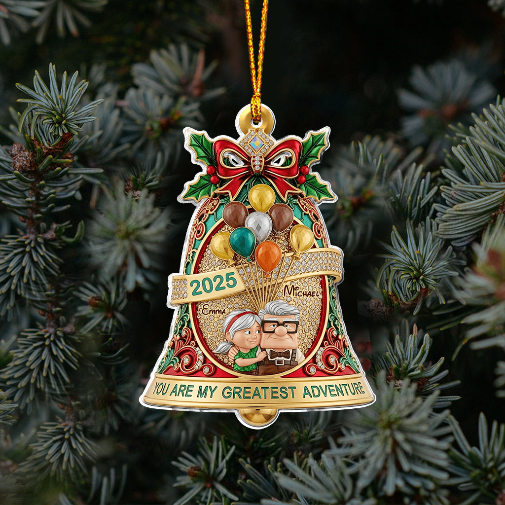 My Greatest Adventure - Personalized Couple Ornament