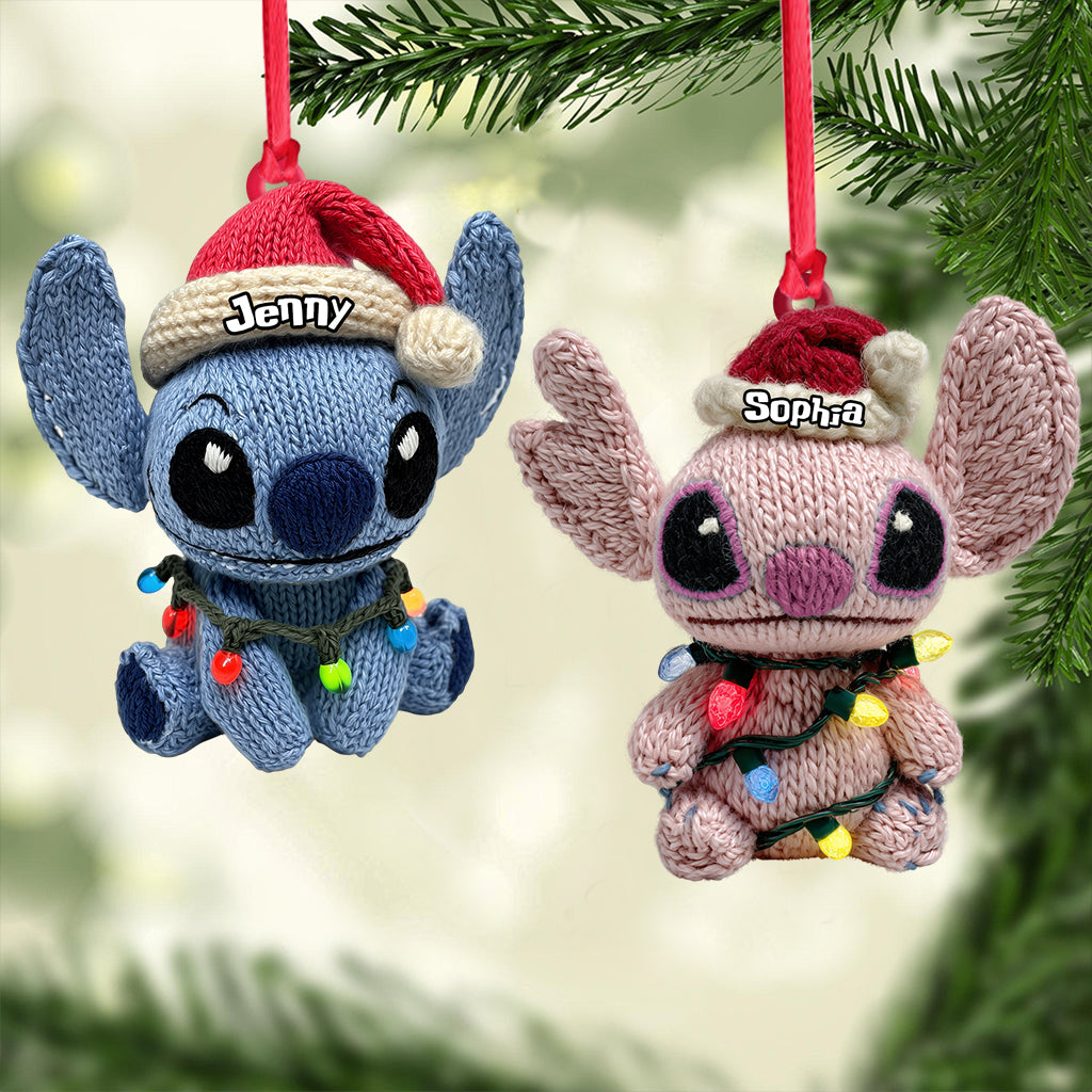 Merry Christmas - Personalized Ohana Ornament