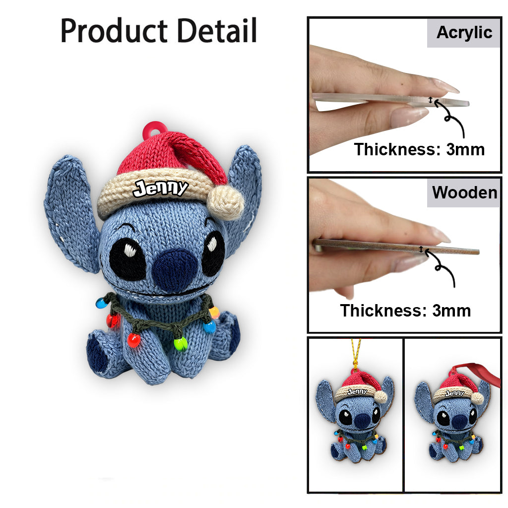 Merry Christmas - Personalized Ohana Ornament