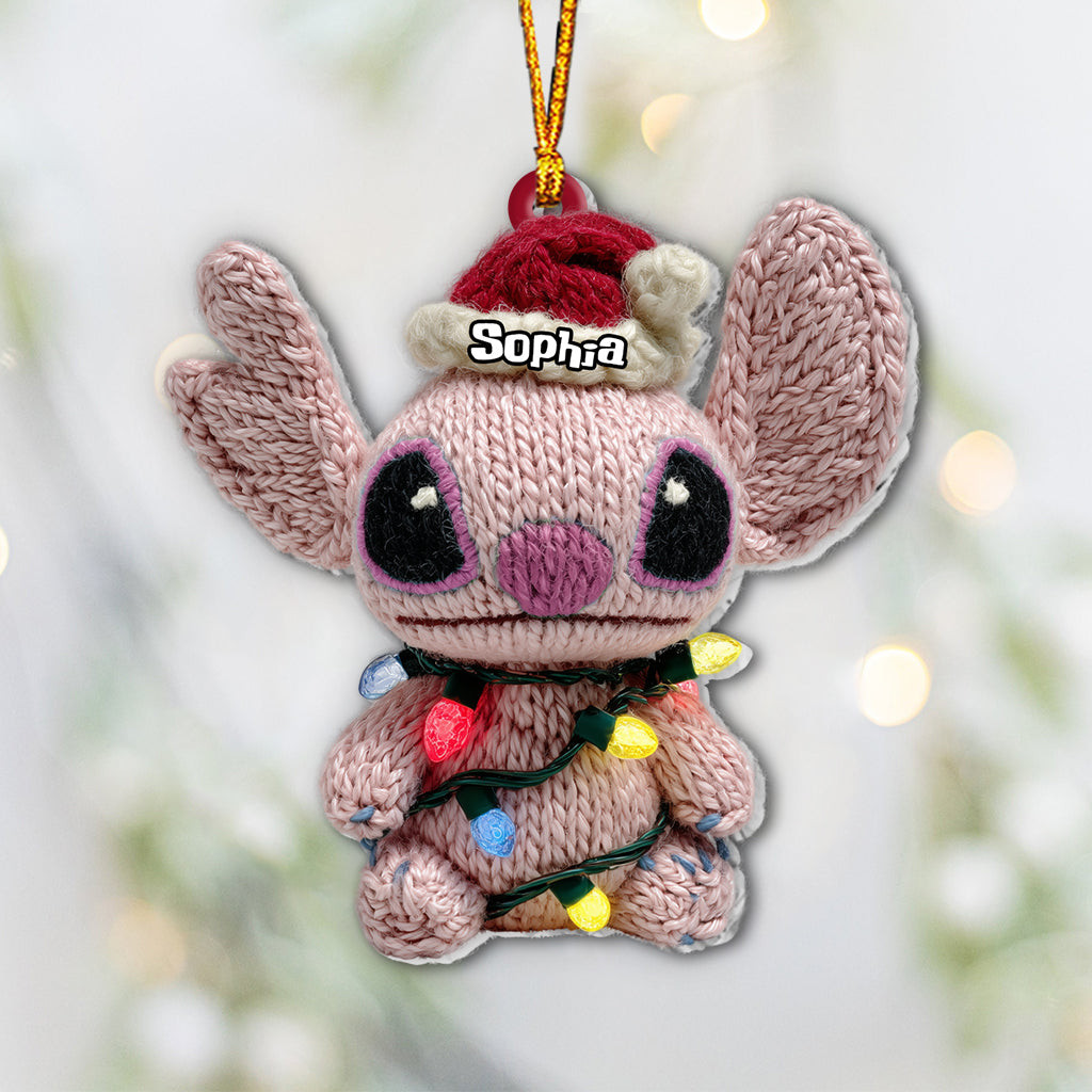 Merry Christmas - Personalized Ohana Ornament
