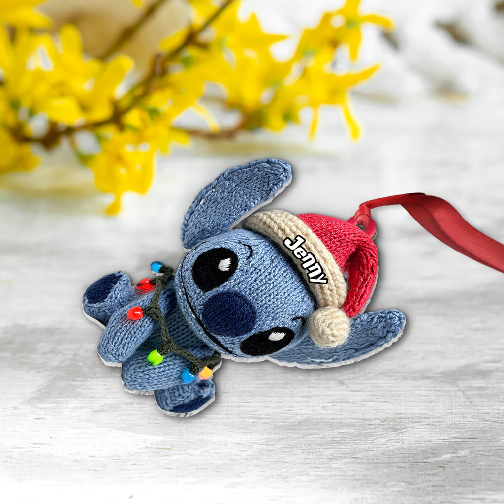 Merry Christmas - Personalized Ohana Ornament