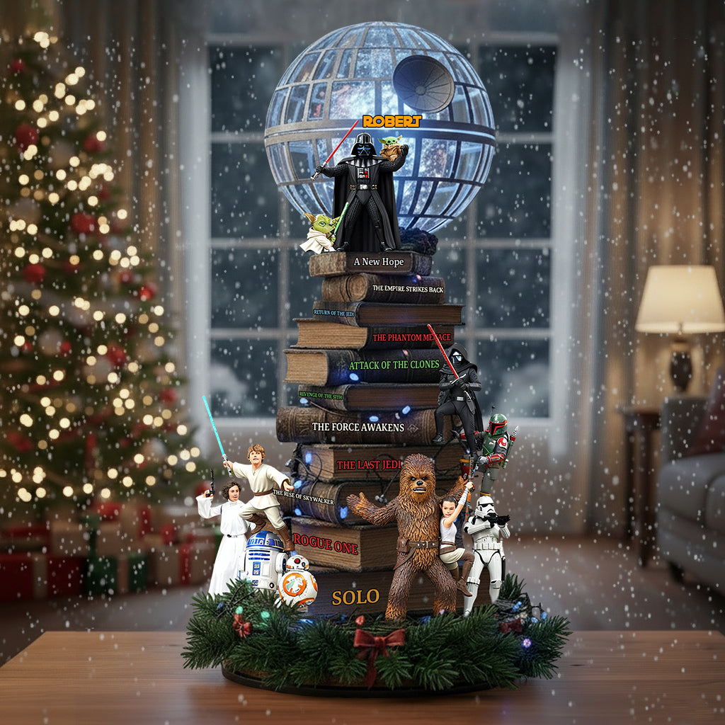 May The Force Be With You - Personalized The Force Custom Shaped Acrylic Plaque