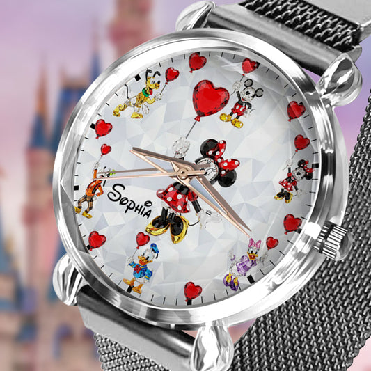 Magical World - Personalized Mouse Women Hand Watch