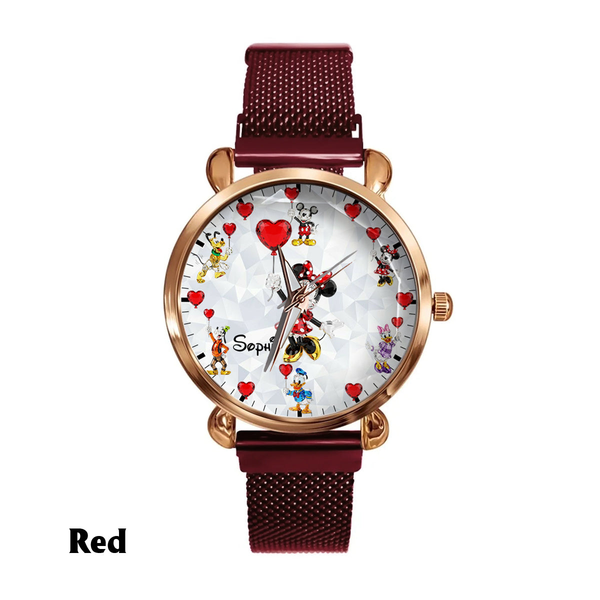 Magical World - Personalized Mouse Women Hand Watch