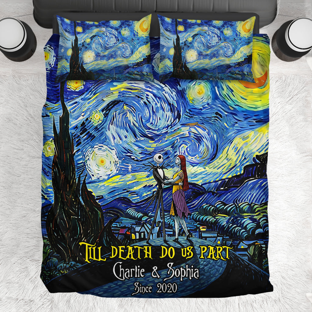 Dancing In Star Night - Personalized Nightmare Bedding Set