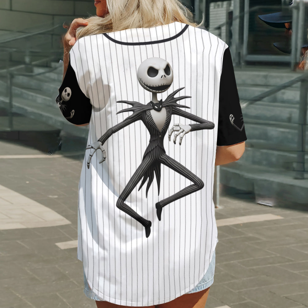 Jack Sally - Personalized Nightmare Baseball Jersey