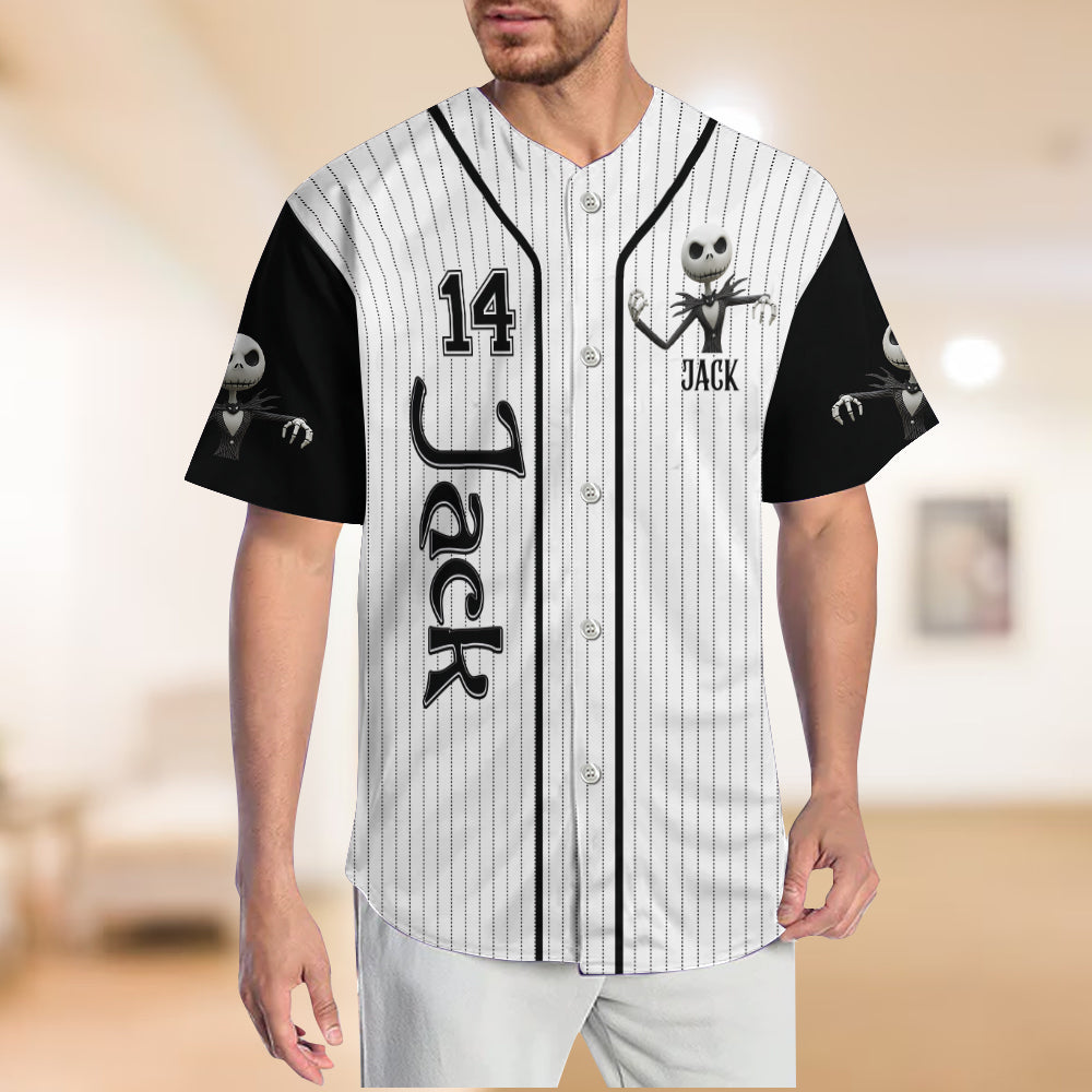 Jack Sally - Personalized Nightmare Baseball Jersey