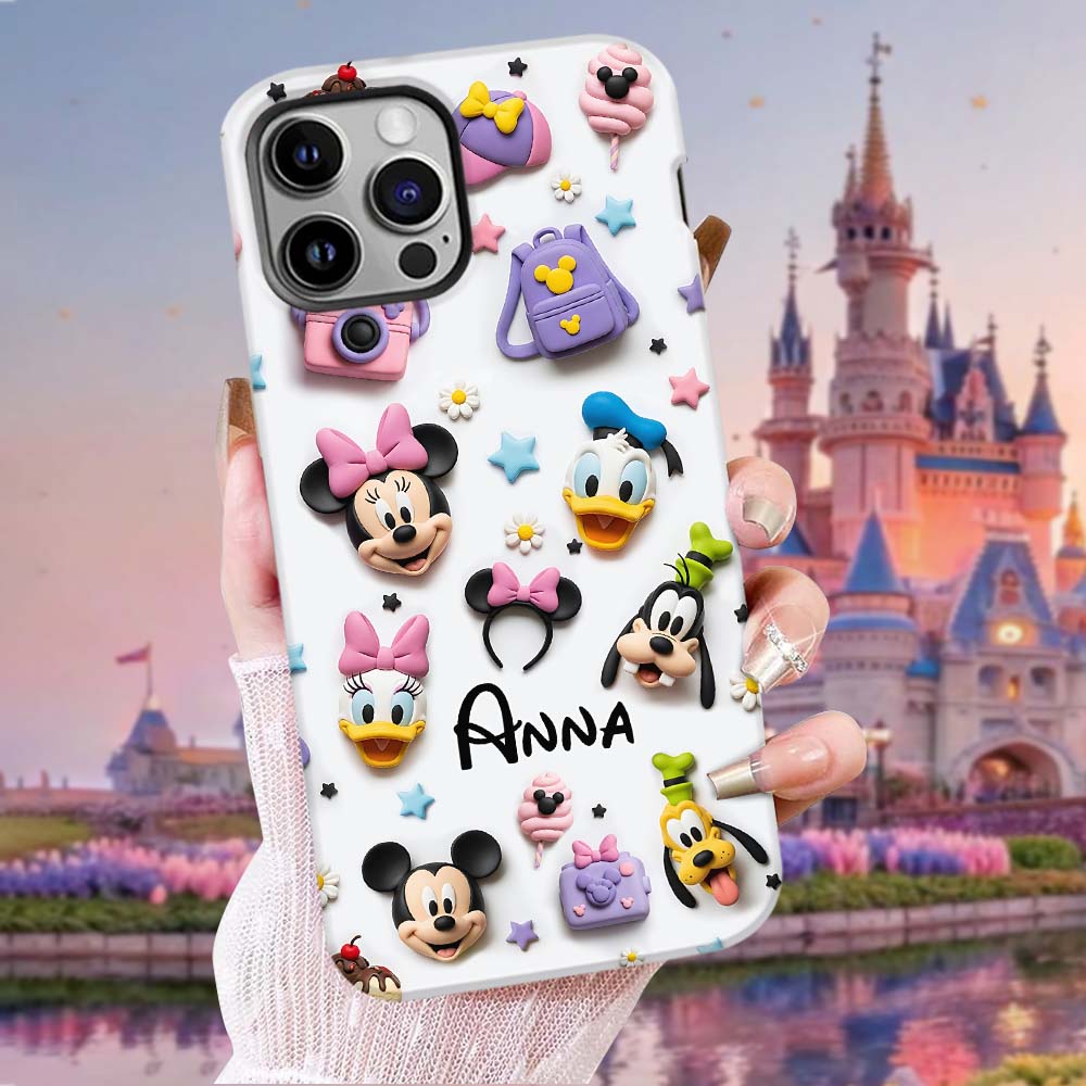 Magical World - Personalized Mouse Full Print Phone Case