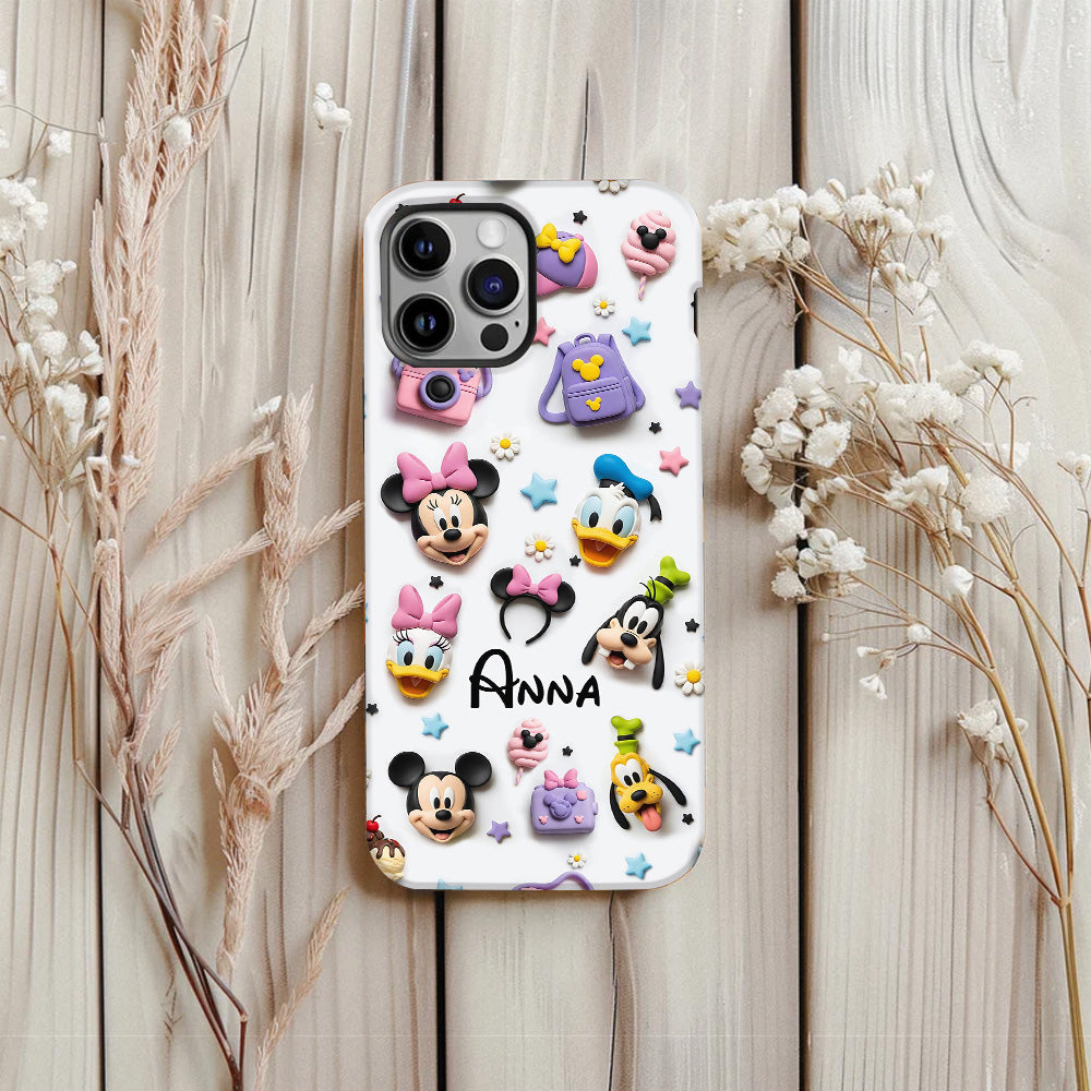 Magical World - Personalized Mouse Full Print Phone Case