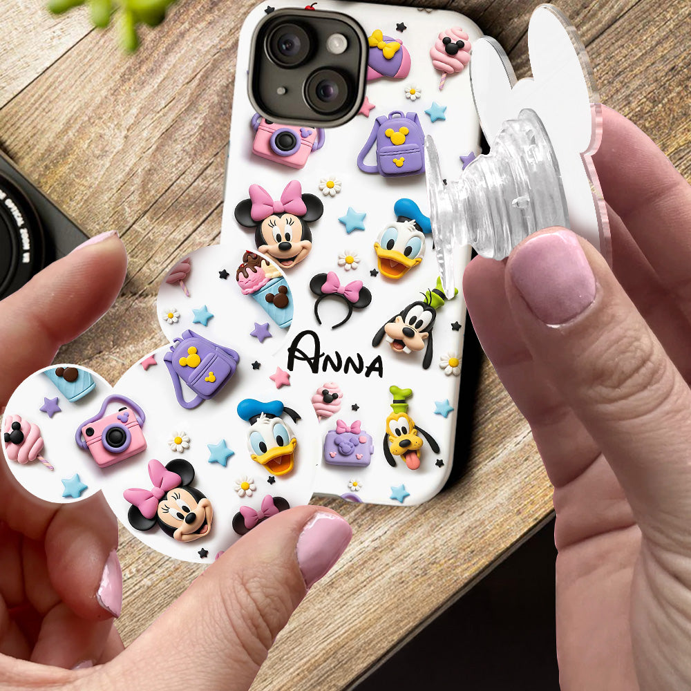 Magical World - Personalized Mouse Full Print Phone Case