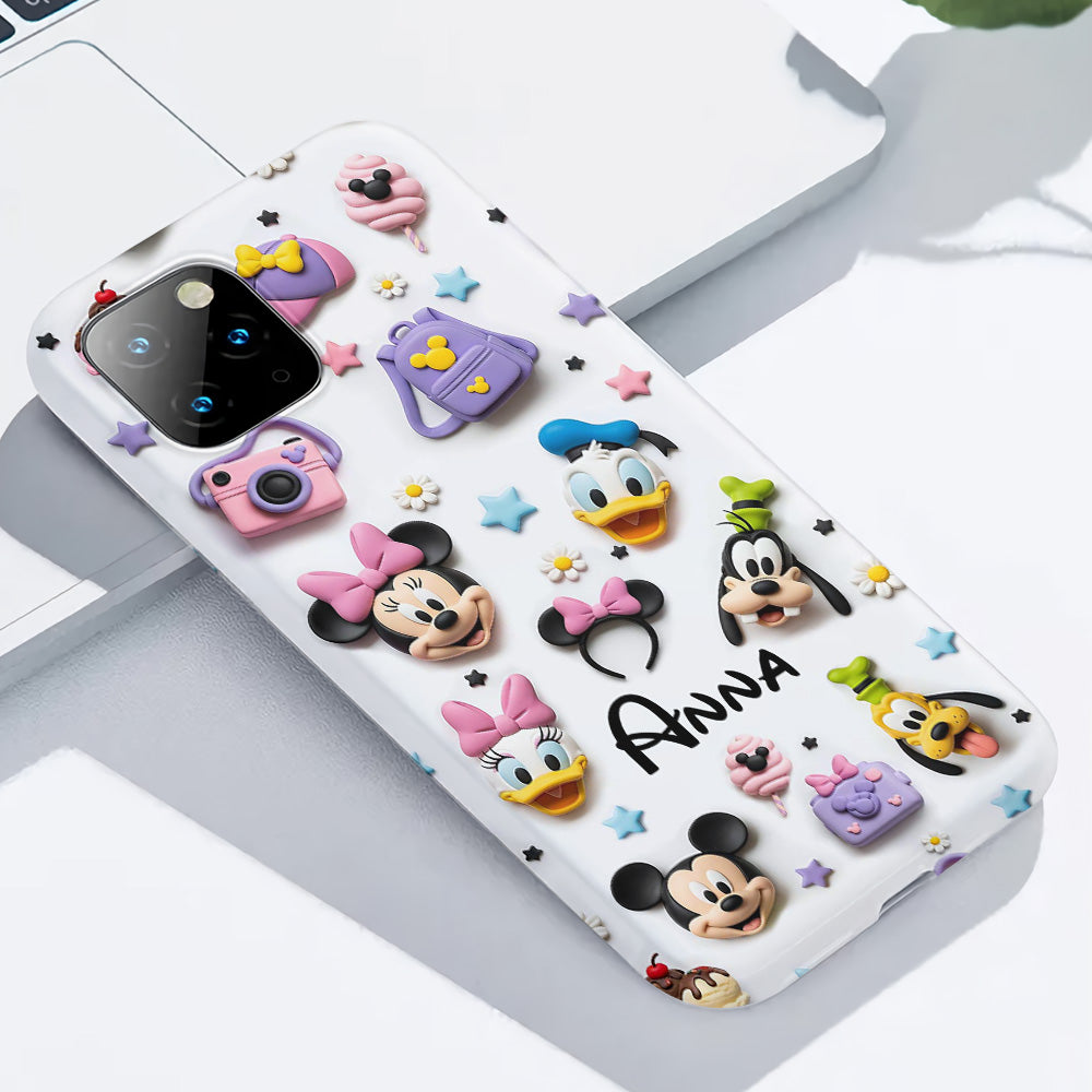 Magical World - Personalized Mouse Full Print Phone Case