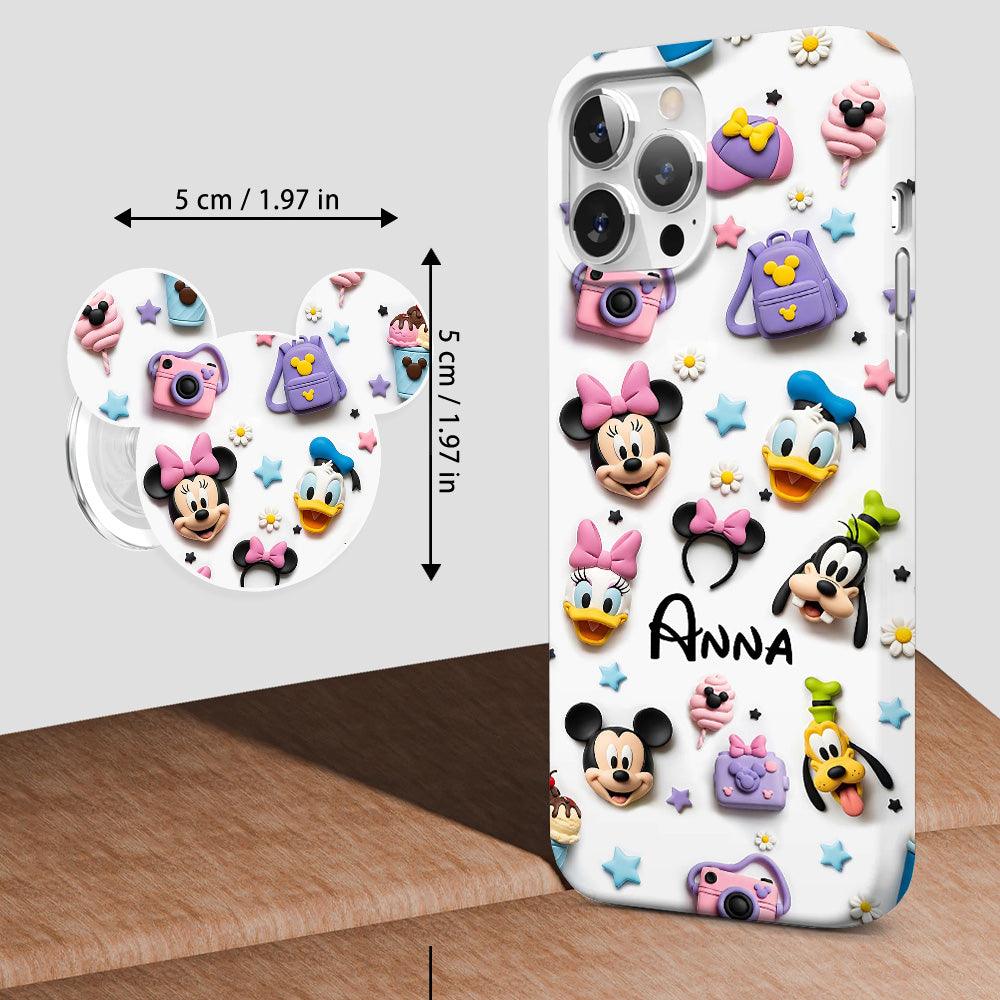 Magical World - Personalized Mouse Full Print Phone Case